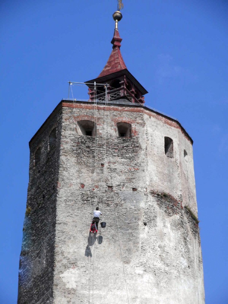 Burg Forchtenstein Mauerwerksicherung 1