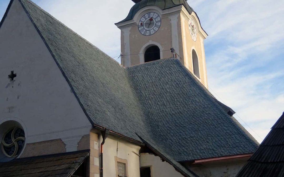 Neueindeckung Kath. Pfarrkirche St. Stefan am Krappfeld