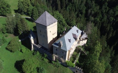 Burg Groppenstein Drohnenaufnahmen
