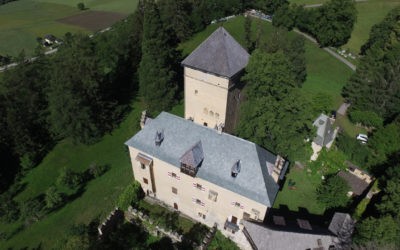 Neueindeckung Burg Groppenstein