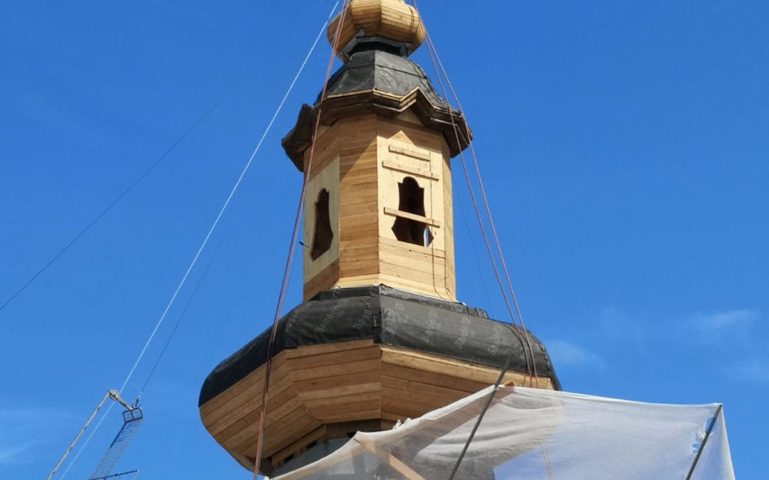 Neueindeckung Turm kath. Pfarrkirche Heiliger Florian
